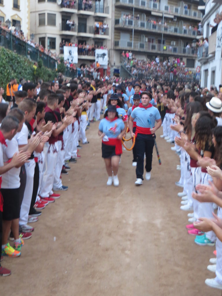 Entrada Cuerda para primera carrera.