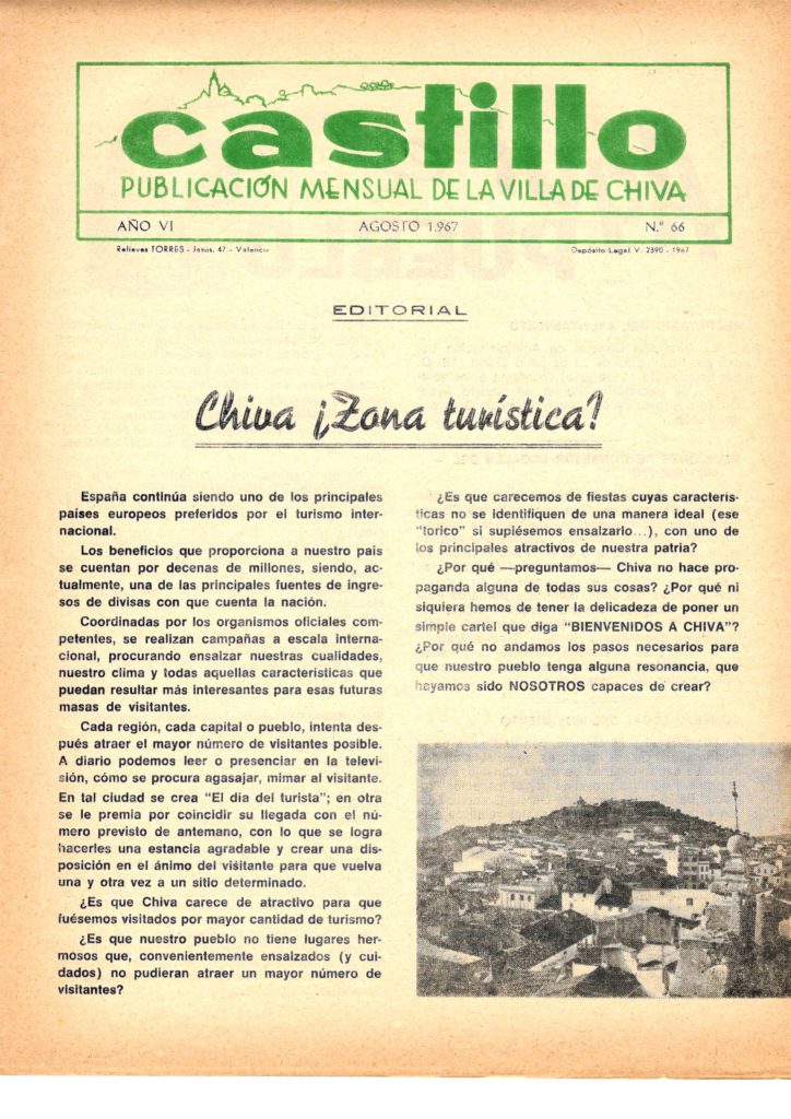 Publicación "Castillo", nº 66.